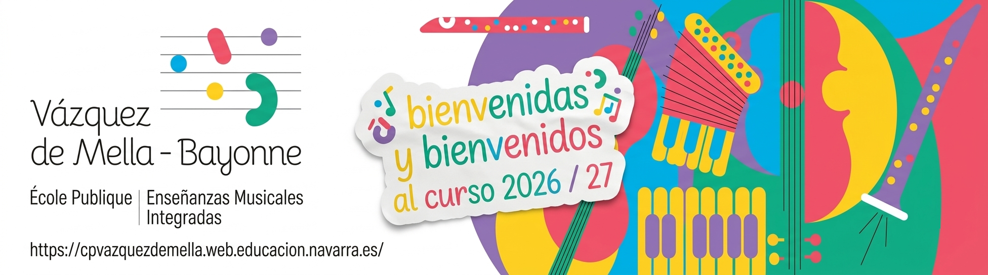 Bienvenidas y bienvenidos al curso 2026 / 27